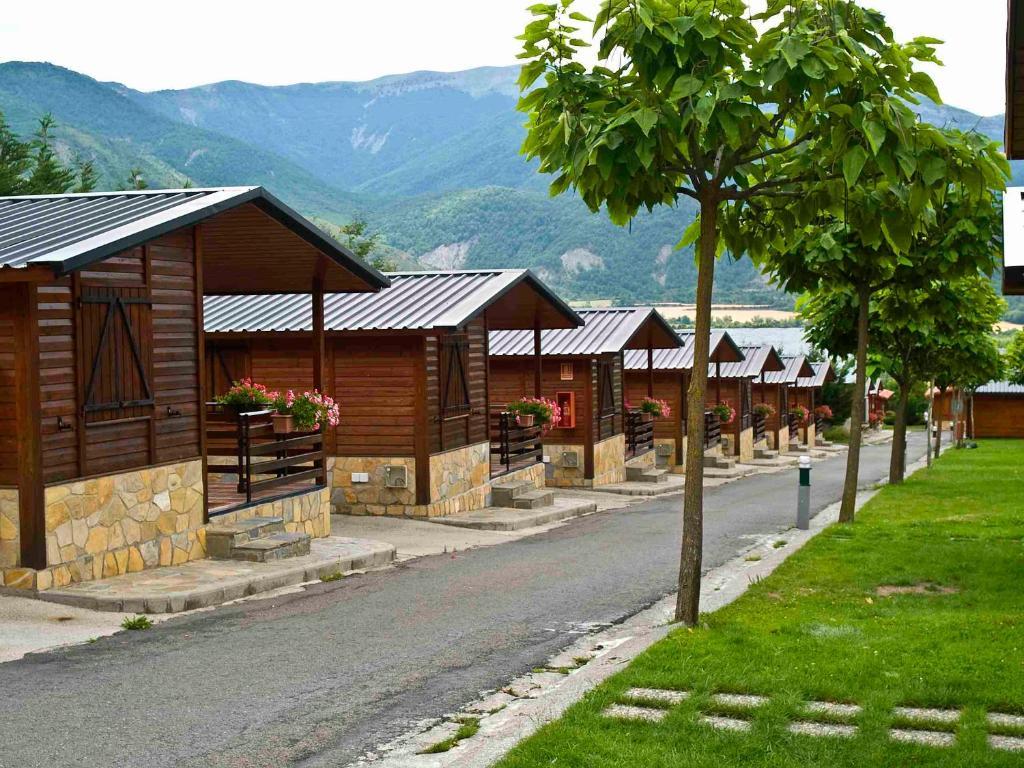 Hotel Camping Valle De Tena Sabiñánigo Habitación foto